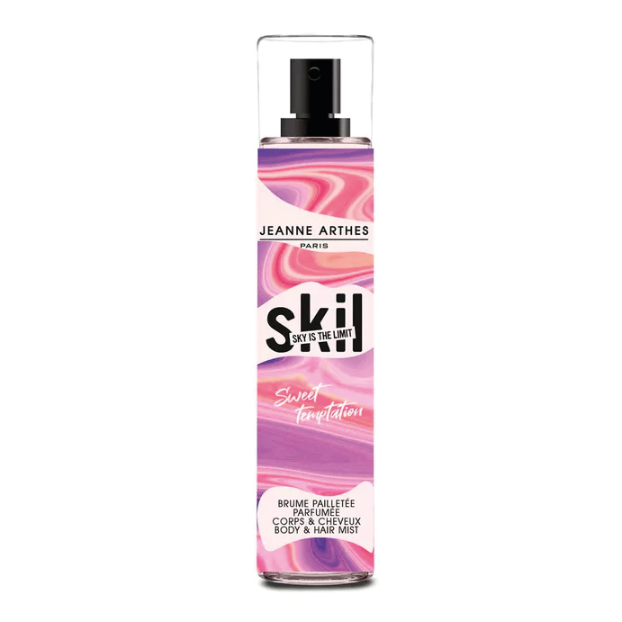 SKIL GLITTERING MIST SWEET TEMPTATION JEAN ARTHES PARIS X 250 ML.